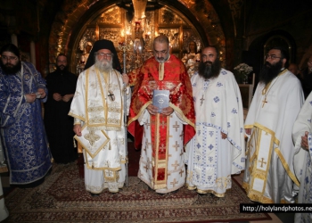 Рукоположение священника в Иерусалимской Патриархии (ВИДЕО)