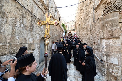 Начался визит Предстоятеля Православия в Иерусалим (ФОТО)