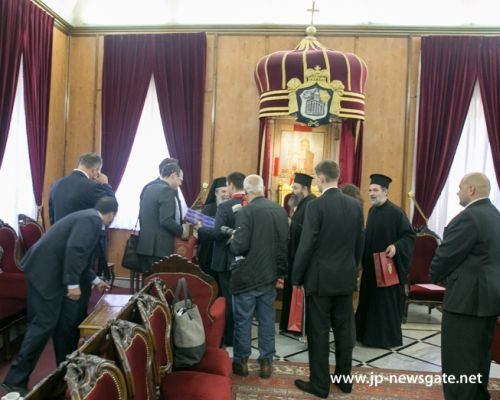 Министр иностранных дел Украины посетил Иерусалимский Патриархат