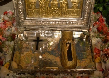 Τίμιο Λείψανο της Αγίας Μαρίας της Μαγδαληνής από σήμερα στο Σιμωνοπετρίτικο Μετόχι στο Βύρωνα
