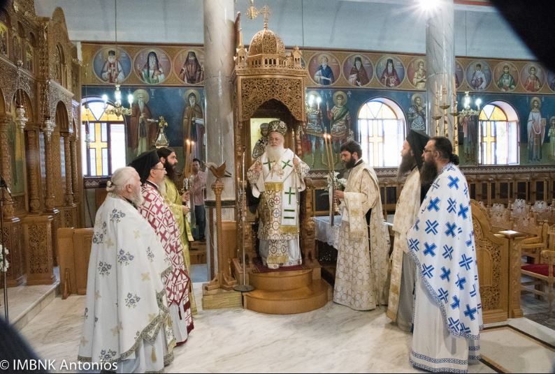 Η εορτή του Αγίου Συμεών Αρχιεπισκόπου Θεσσαλονίκης στον Σταυρό Ημαθίας (ΦΩΤΟ)