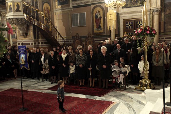 Ο εορτασμός της Αγίας Φιλοθέης στην Αθήνα (ΦΩΤΟ)
