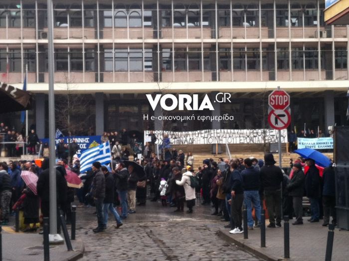 Μονή Εσφιγμένου: Διαδήλωση στη Θεσσαλονίκη για την πρωτοφανή καταδίκη (ΒΙΝΤΕΟ & ΦΩΤΟ)