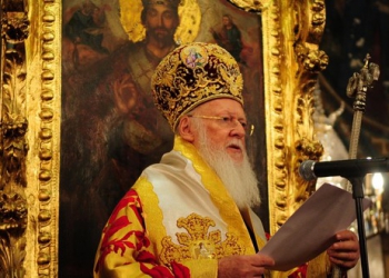 Οικουμενικός Πατριάρχης: Χοροστάτησε στον Ι.Ν. Αγίου Χαραλάμπους της κοινότητος Βεβεκίου