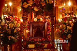 Ι.Μ. Αργολίδος: Ιερά αγρυπνία προς τιμήν της Τιμίας Εσθήτος της Παναγίας (ΦΩΤΟ)
