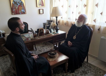 Ο Πατριάρχης Αλεξανδρείας επισκέφθηκε τον Επίσκοπο Μπραζαβίλ (ΦΩΤΟ)