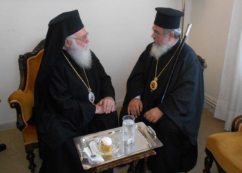 Ο Αρχιεπίσκοπος Αλβανίας στην Πρέβεζα (ΦΩΤΟ)