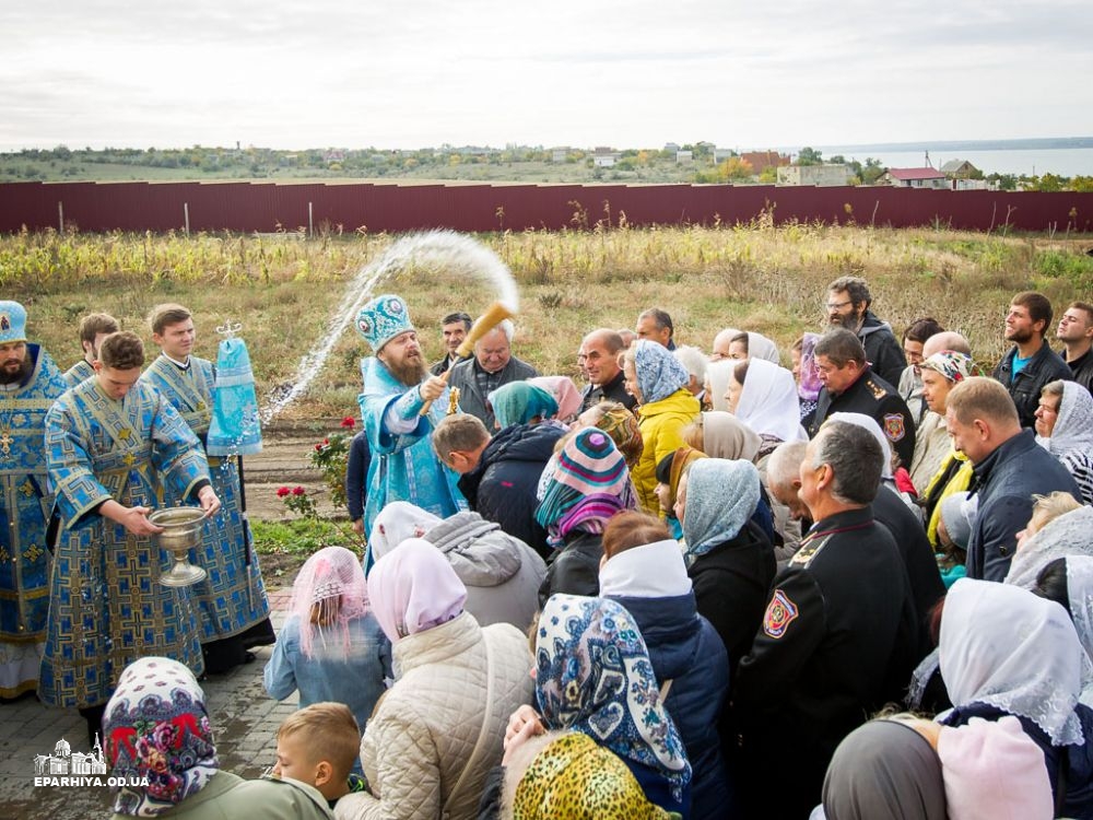 Λαμπρός εορτασμός της Αγίας Σκέπης προστάτιδας των Κοζάκων στην Οδησσό (ΦΩΤΟ)