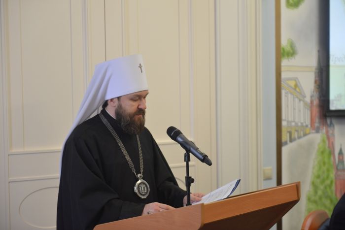 Ομιλία του Βολοκολάμσκ Ιλαρίωνα για το μέλλον του χριστιανισμού στη Μέση Ανατολή (ΦΩΤΟ)