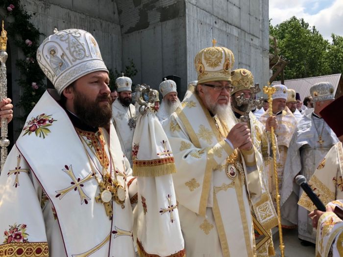Συναντήσεις του Βολοκολάμσκ Ιλαρίωνα με Προκαθημένους Εκκλησιών (ΦΩΤΟ)