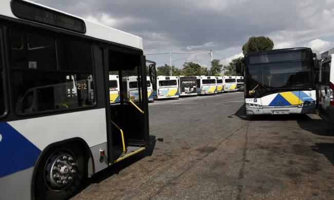 Απεργία: Νέα ταλαιπρωρία - Χωρίς λεωφορεία η Αθήνα
