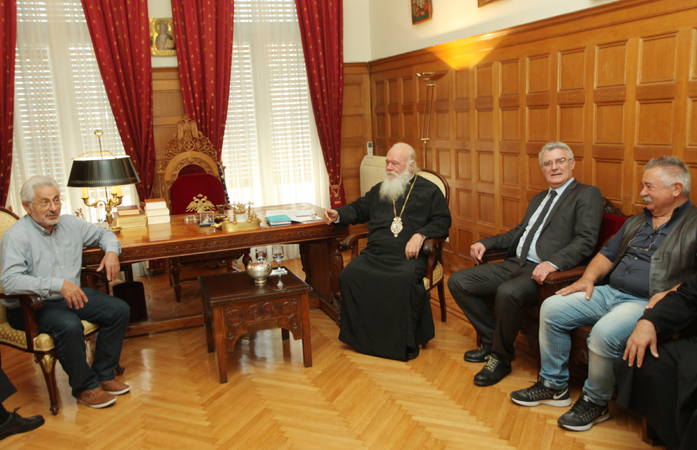 Συνάντηση του Αρχιεπισκόπου με τους Συντονιστές Αποκεντρωμένων Διοικήσεων (ΦΩΤΟ)