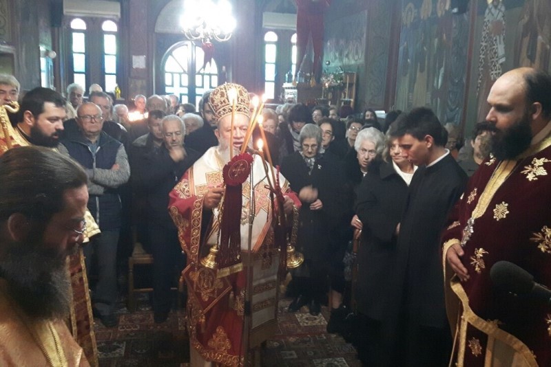 Η Μητρόπολη Χαλκίδος τίμησε τη μνήμη του Αγίου Στεφάνου (ΦΩΤΟ)