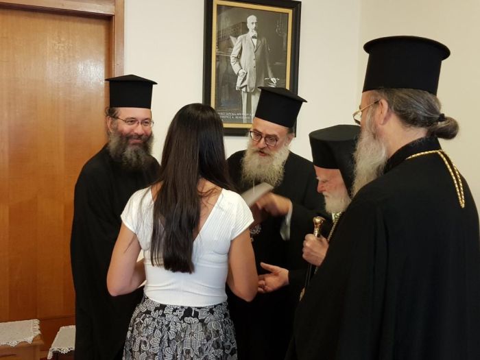 Με την υφυπουργό Εργασίας συναντήθηκε αντιπροσωπεία της Εκκλησίας Κρήτης