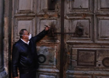 ΙΕΡΟΣΟΛΥΜΑ -ΚΟΡΟΝΟΙΟΣ ΝΕΑ: Κλείνει για μία εβδομάδα ο Πανάγιος Τάφος
