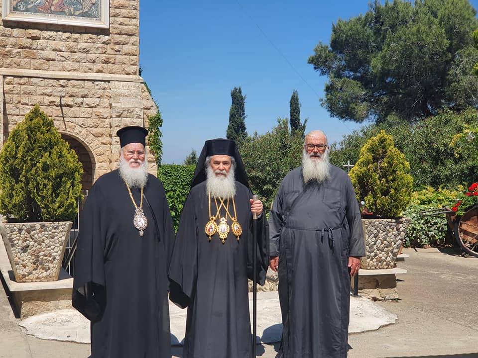 Θεία λειτουργία από τον Ιεροσολύμων Θεόφιλο στην Ιερά Μονή Θαβωρίου Όρους -  ΒΗΜΑ ΟΡΘΟΔΟΞΙΑΣ