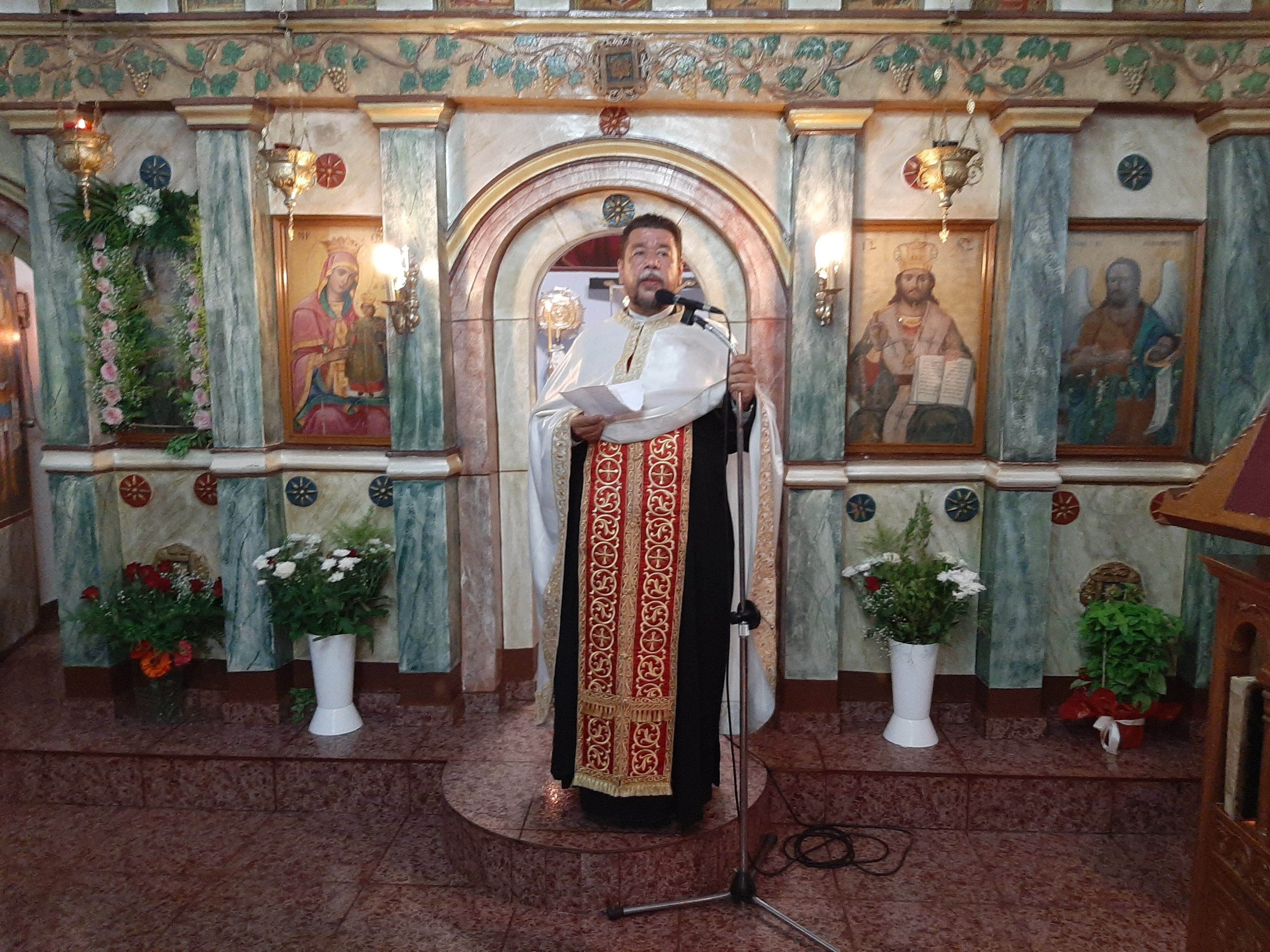 Βασιλικό Χαλκίδος: Πανηγυρικός Εσπερινός Αγίου Παντελεήμονος