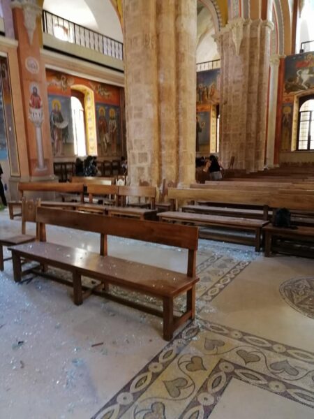 Βηρυτός: Εργασίες αποκατάστασης στον Άγιο Γεώργιο