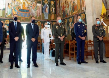 Η ηγεσία της Εθνικής Άμυνας στην Παναγία Παντάνασσα για το Γενέθλιο της Θεοτόκου