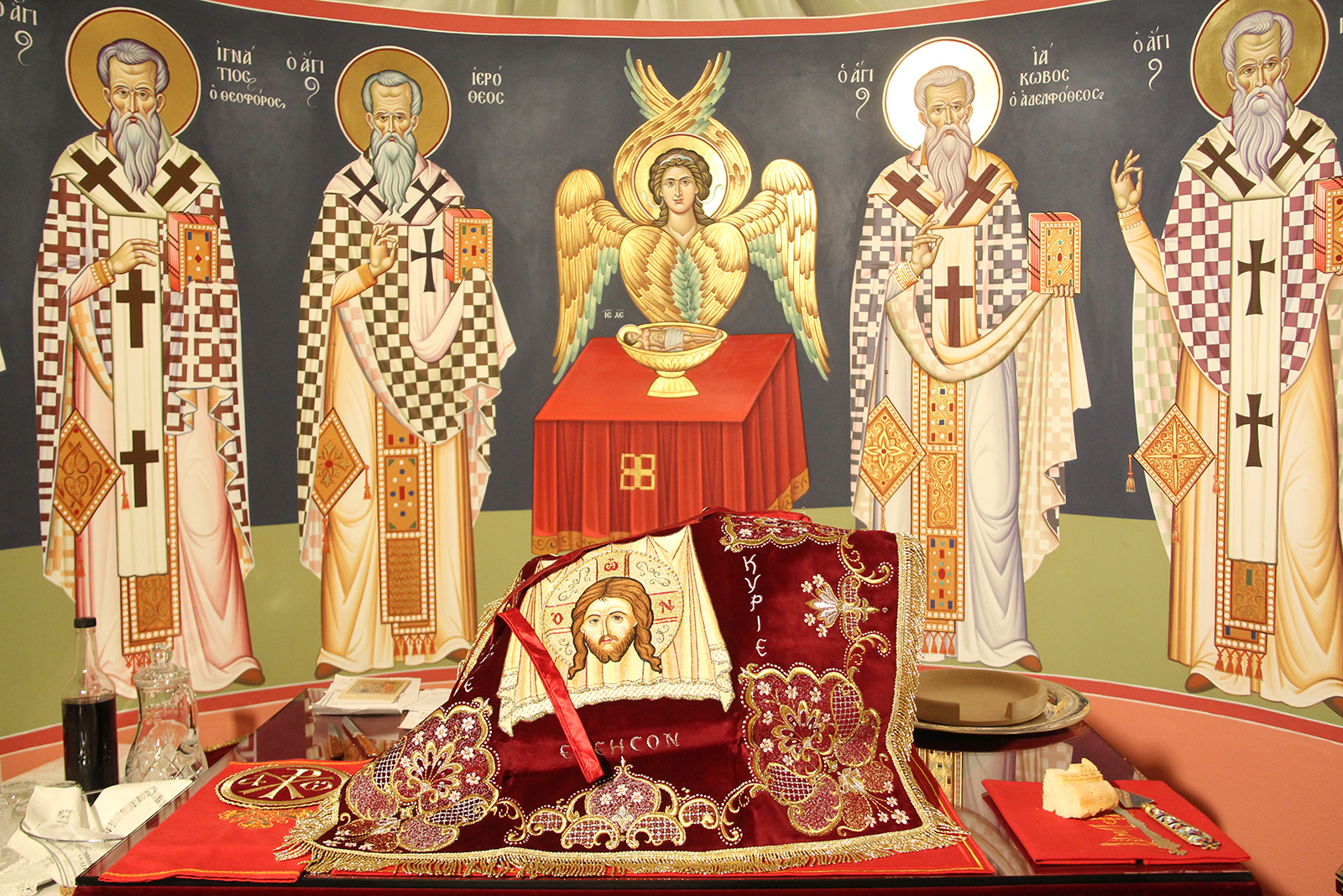 Τρίκορφο Φωκίδος: Ανακομιδή λειψάνων Αγίου Νεκταρίου και εορτή του Οσίου Θεοκτίστου
