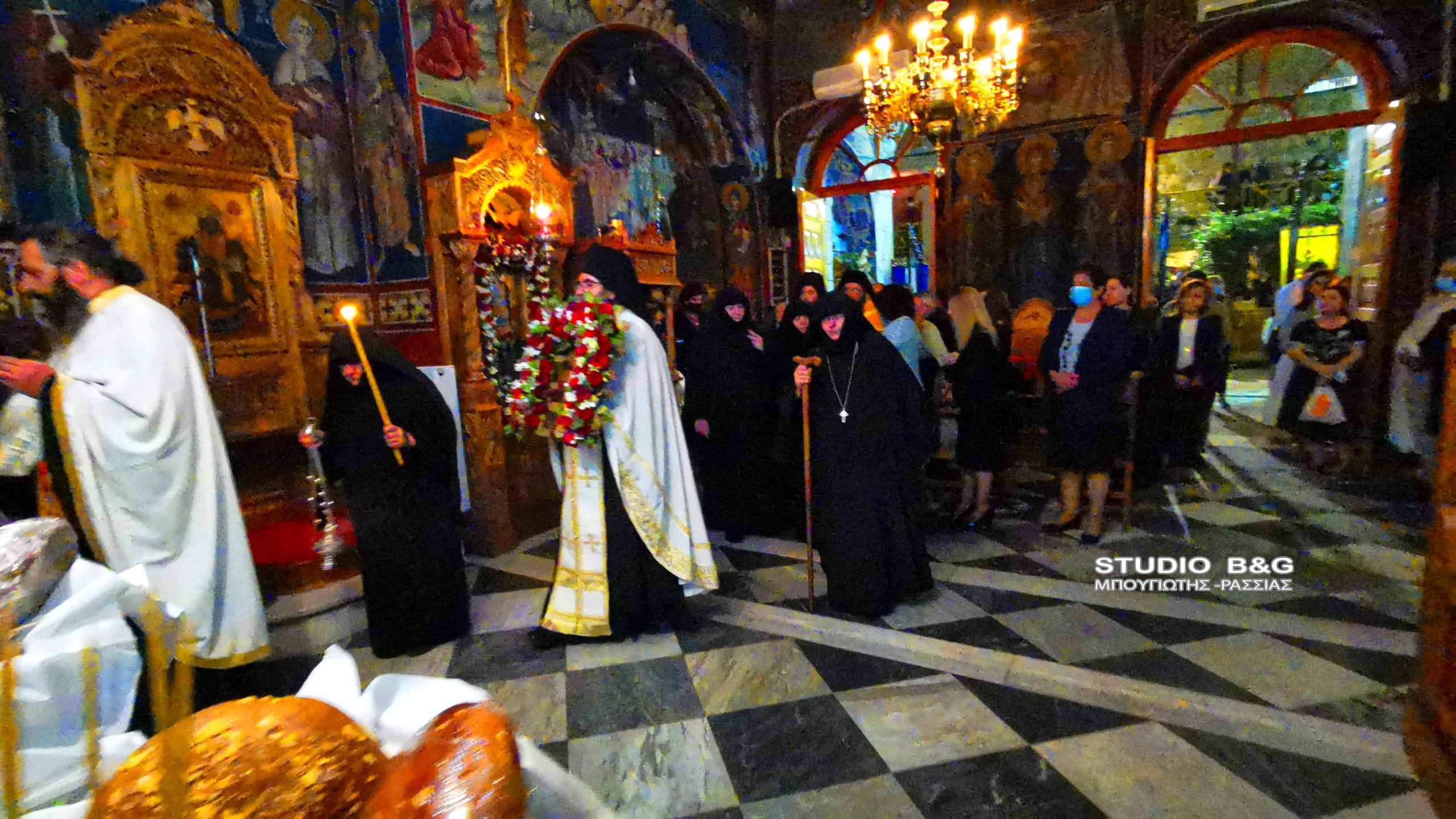 Ναύπλιο: Εορταστικός εσπερινός στην Ι.Μ. του Αγίου Δημητρίου -Καρακαλά