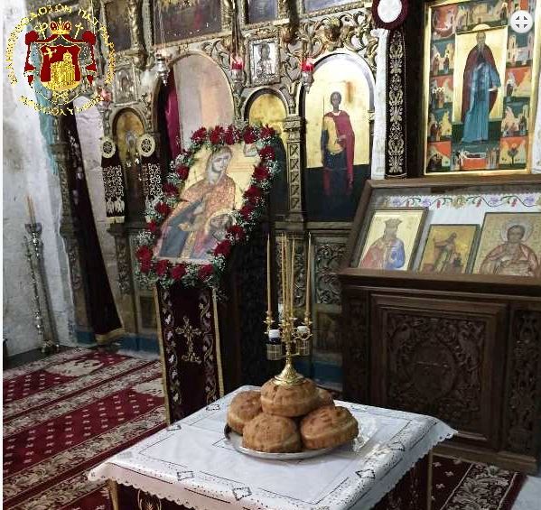 ΙΕΡΟΣΟΛΥΜΑ: Η εορτή της Αγίας Βαρβάρας και του Αγίου Ιωάννου του Δαμασκηνού