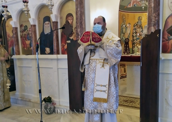 Ιωάννινα: Θεία Λειτουργία στον Ι.Ν. Αγίου Παϊσίου