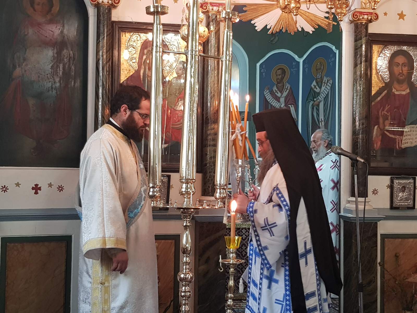 Χίος: Τίμησαν τον Άγιο Μακάριο, τον Γενάρχη του Φιλοκαλισμού