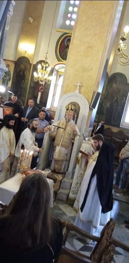 Η εορτή του Αγίου Γεωργίου στην Ιερά Μητρόπολη Καρυστίας