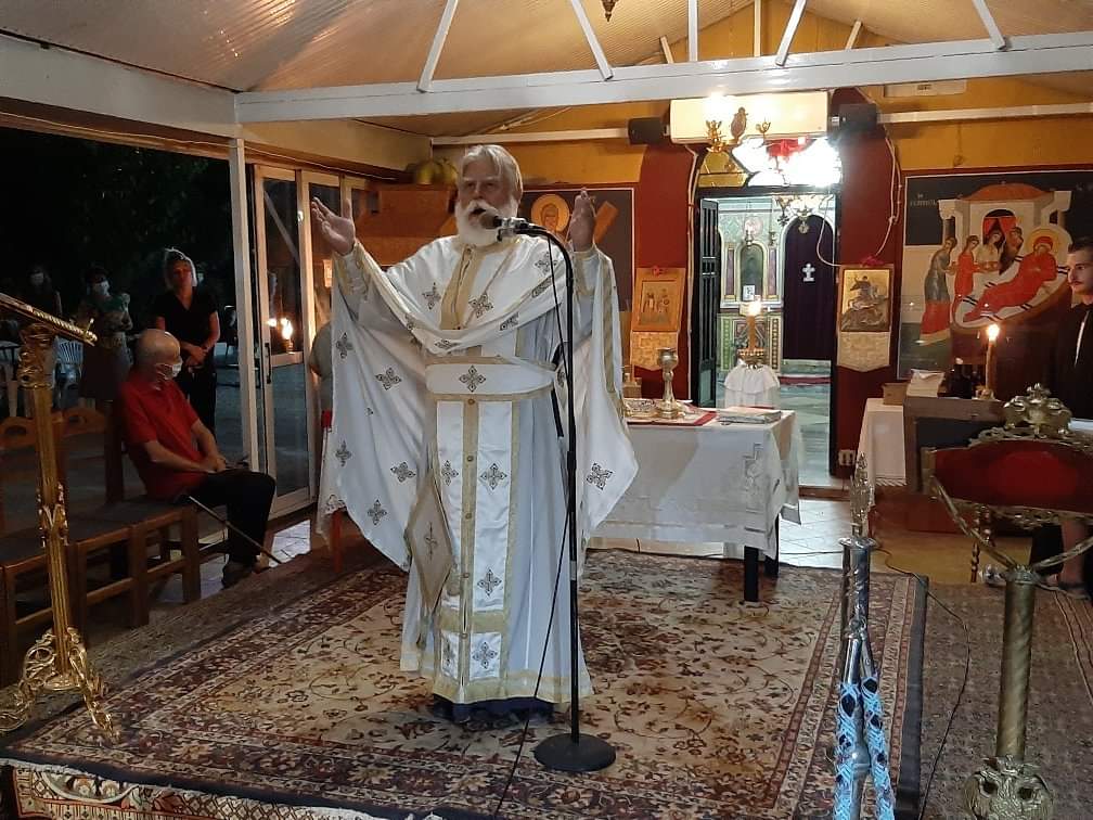 Αγρυπνία Εορτής Αγίου Φανουρίου στον Ι.Ν Παναγίας Ελεούσης Μαλακώντα - Ερέτριας