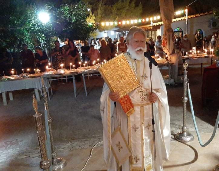 Αγρυπνία Εορτής Αγίου Φανουρίου στον Ι.Ν Παναγίας Ελεούσης Μαλακώντα - Ερέτριας