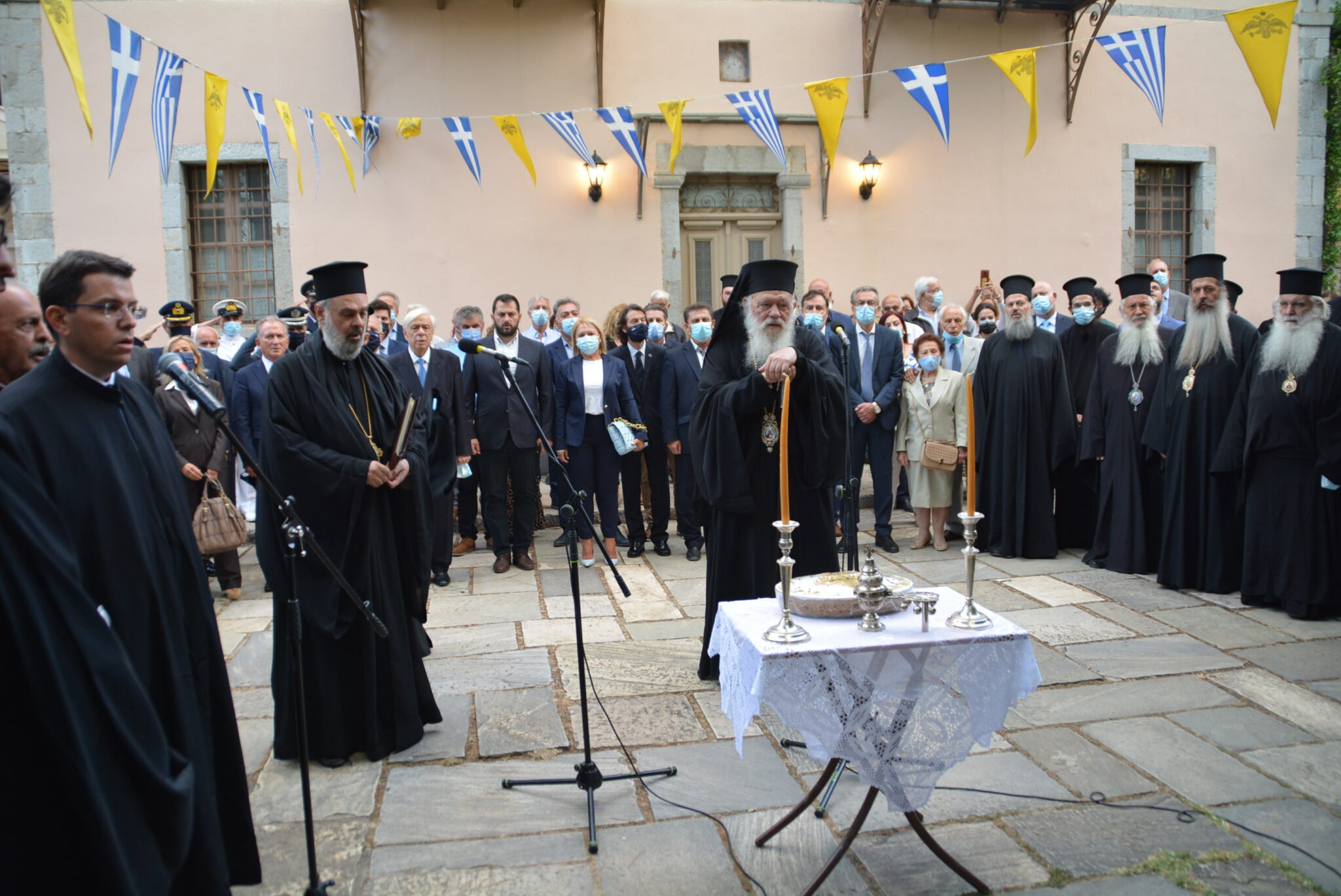 Επετειακή εκδήλωση στην Ι.Μονή Οσίου Λουκά για τη συμπλήρωση 200 χρόνων από την Ελληνική Επανάσταση