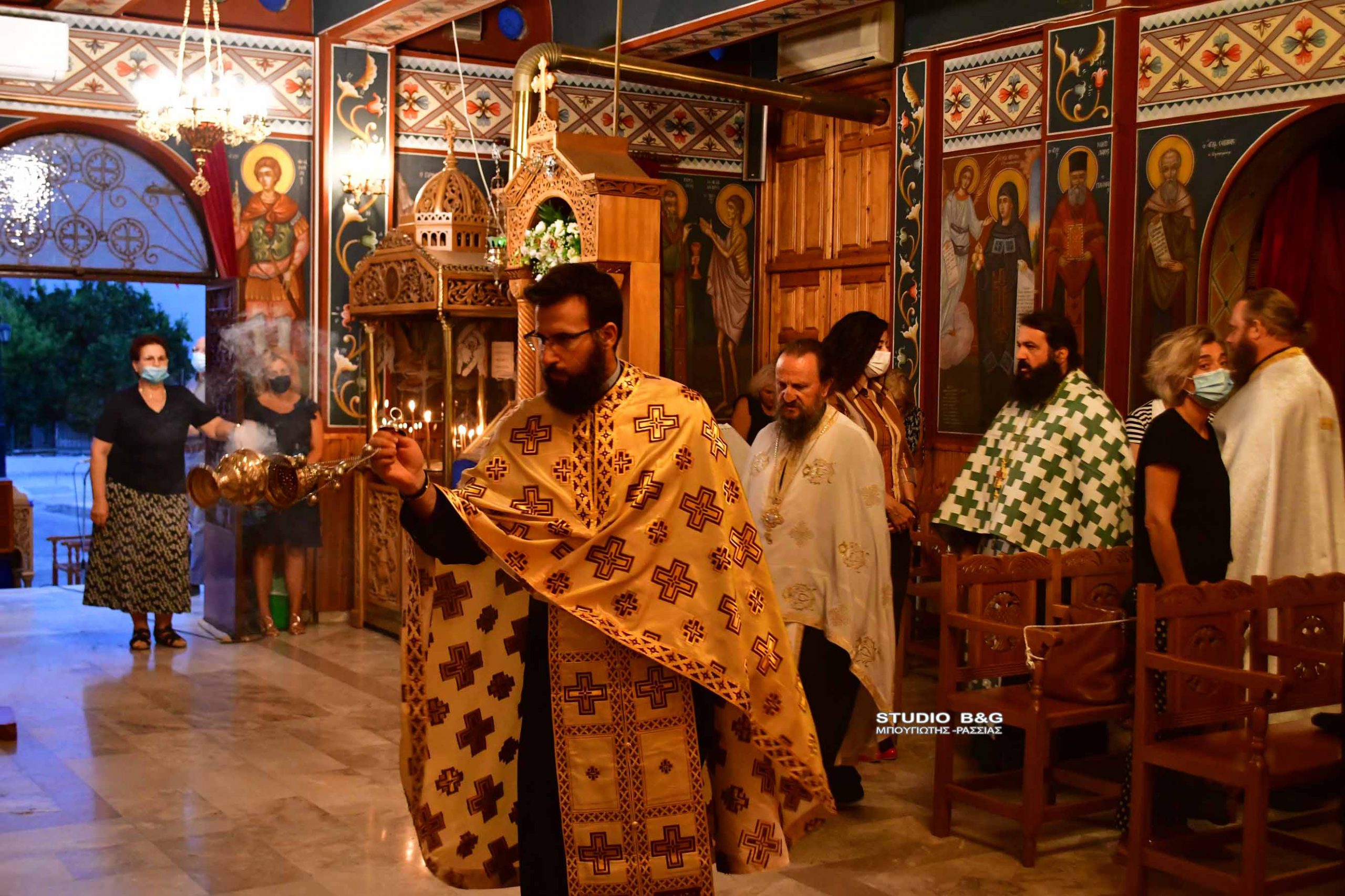 ΑΡΓΟΛΙΔΑ: Η Ανακομιδή των Ιερών Λειψάνων του Αγίου Νεκταρίου