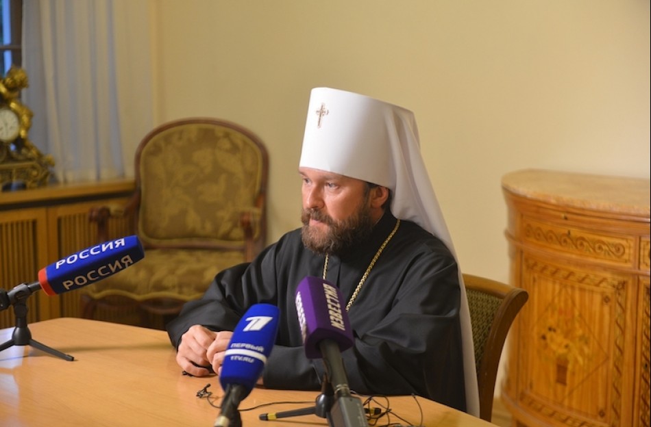 Ιλαρίωνας: Η επαίσχυντη επίσκεψη Βαρθολομαίου στην Ουκρανία έδειξε στον κόσμο τους καρπούς των πράξεών του
