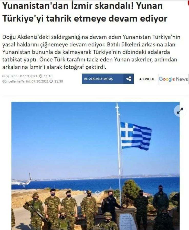 Ελληνοτουρκικά: Τα έβαλαν με τον Χαρδαλιά οι Τούρκοι - Τους πείραξε η παρουσία του στις Οινούσσες