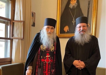 Ο πνευματικός του Ρώσου Πατριάρχη στο Άγιον Όρος