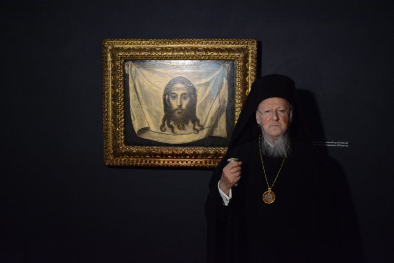 Στο Μουσείο Γουλανδρή ο Πατριάρχης Βαρθολομαίος – Έτσι εγεννήθη ο «εκχριστιανισμένος Ελληνισμός» (ΦΩΤΟ & ΒΙΝΤΕΟ)