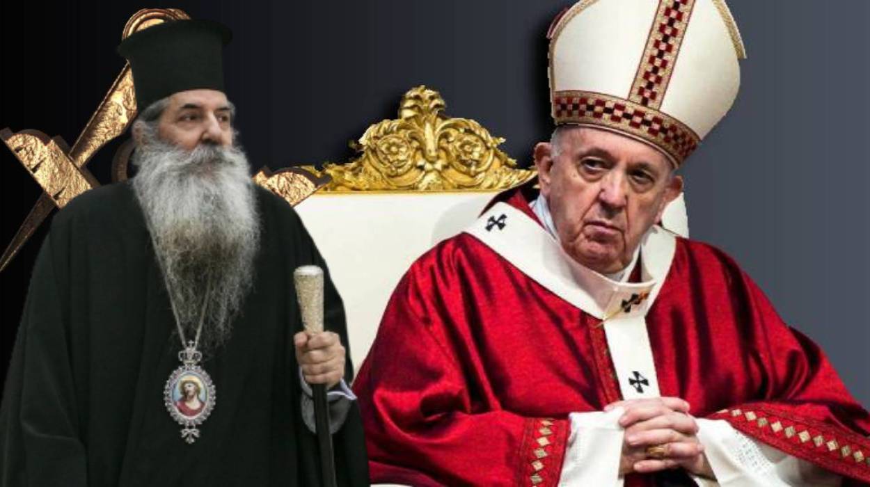 Ι.Μ. ΠΕΙΡΑΙΩΣ: Ρεσιτάλ υποκρισίας από τον Πάπα - Προωθεί την Πανθρησκεία και την ισλαμοποίηση της Ευρώπης