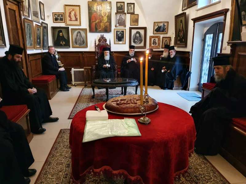 ΙΕΡΟΣΟΛΥΜΑ: Το Πατριαρχείο εόρτασε την μνήμη του Αγίου Βασιλείου του Μεγάλου (ΦΩΤΟ & ΒΙΝΤΕΟ)