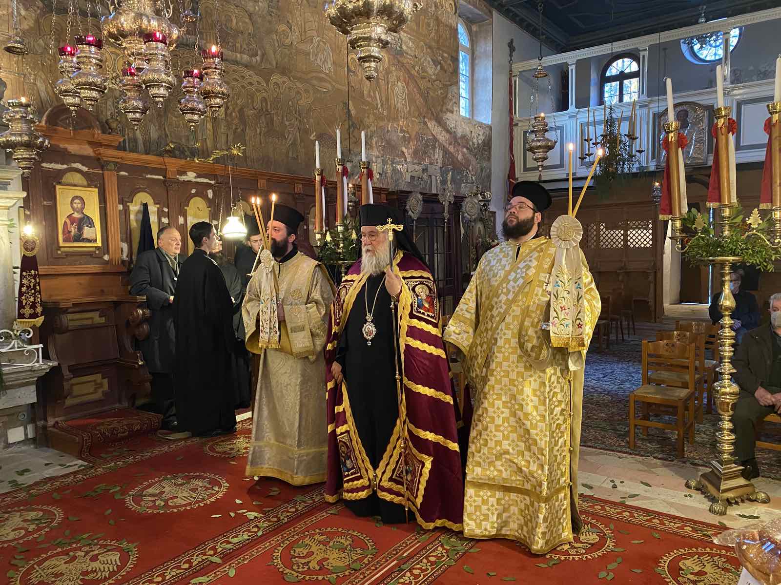 Η εορτή των Αγίων Αθανασίου και Κύριλλου πατριαρχών Αλεξανδρείας στην Κέρκυρα