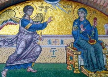 Ευαγγελισμός της Θεοτόκου: Η ερμηνεία της εικόνας με τον Αρχάγγελο Γαβριήλ