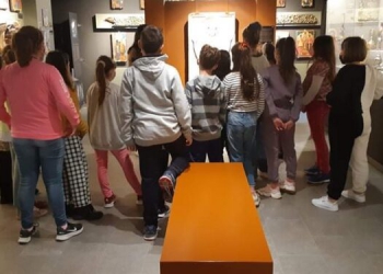 Εκπαιδευτικό πρόγραμμα με μαθητές του 28ου Δημοτικού Σχολείου Βόλου στο Βυζαντινό Μουσείο Μακρινίτσας