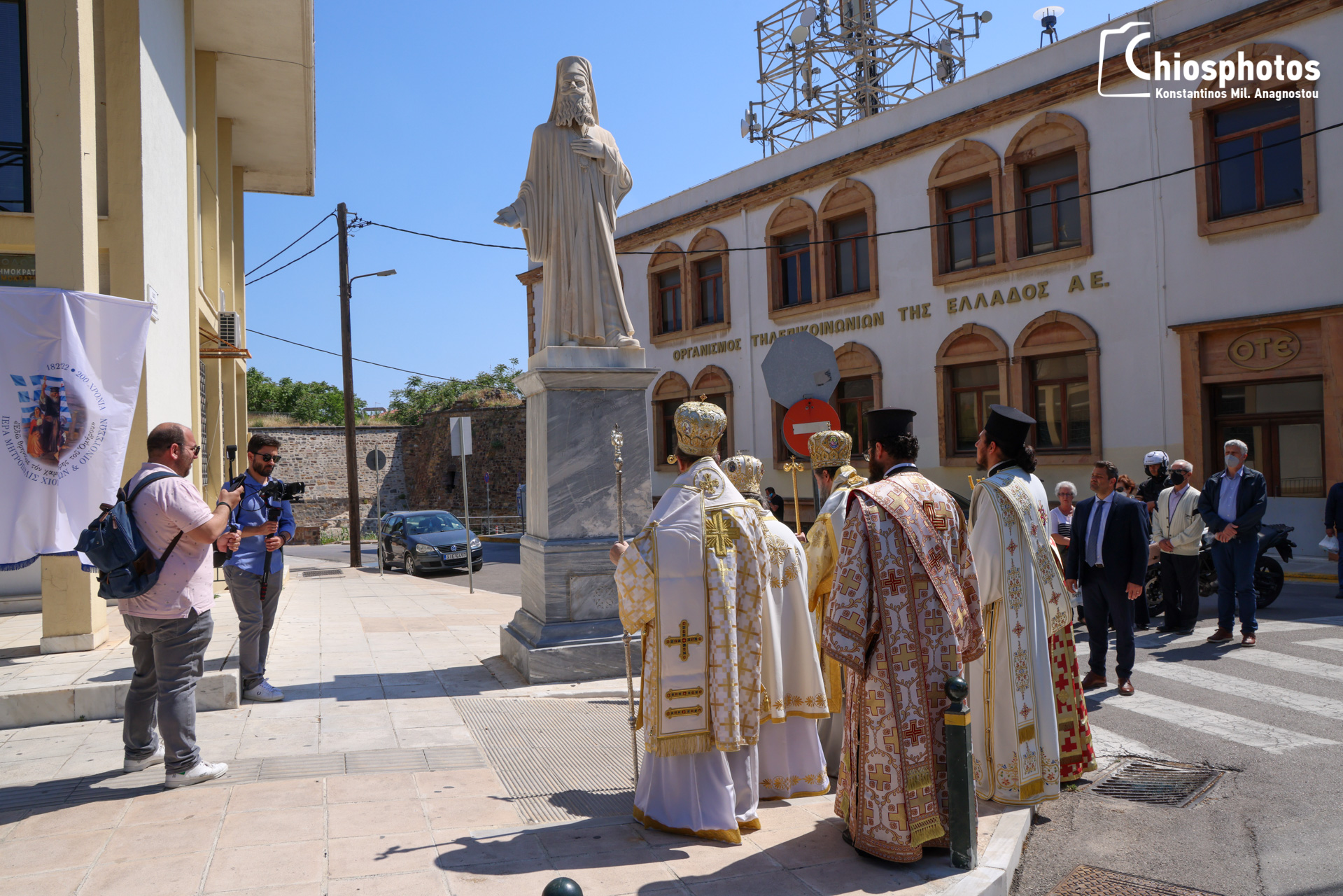Πρώτος Παγχιακός εορτασμός μνήμης Ιεροεθνομάρτυρα Πλάτωνα Φραγκιάδη (ΒΙΝΤΕΟ & ΦΩΤΟ)