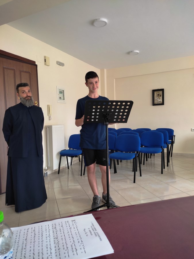 Προαγωγικές εξετάσεις των σπουδαστών της Σχολής Βυζαντινής Μουσικής ''Άγιος Ιωάννης ο Δαμασκηνός''