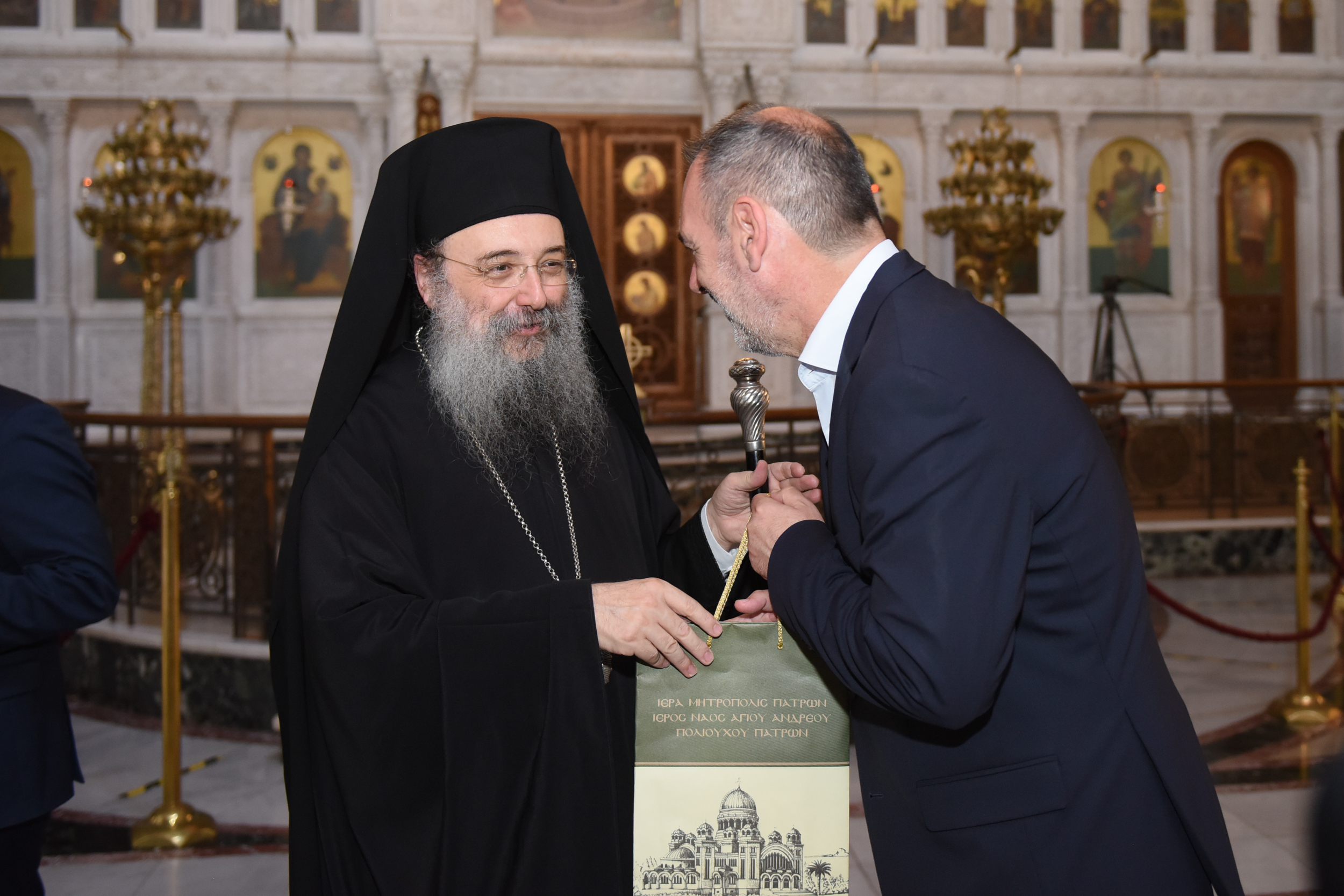 Ο ΥΦΥΠΕΞ και ο Πρέσβης της Αρμενίας στον Πατρών Χρυσόστομο