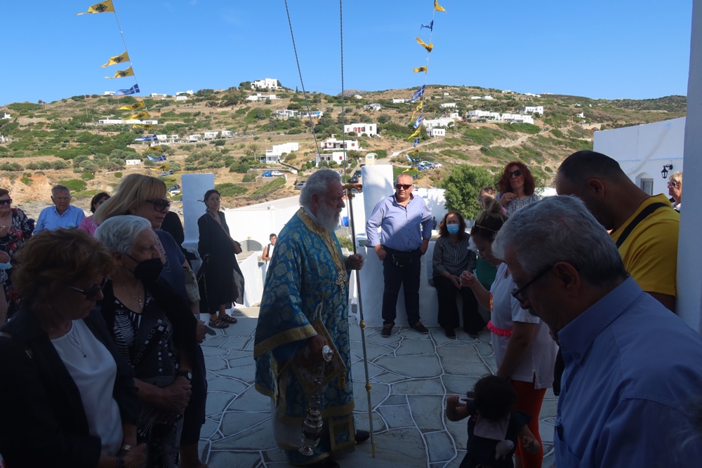 Σίφνος: Η Απόδοση του Πάσχα στο Μοναστηριακό Προσκύνημα της Παναγίας Χρυσοπηγής