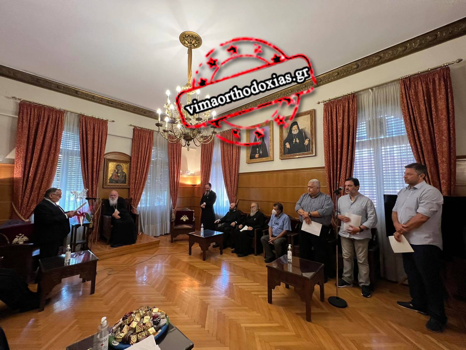 Παρουσία του μεγαλύτερου μέρους της Ιεραρχίας στα ονομαστήρια του Αρχιεπισκόπου Ιερωνύμου στο Δήλεσι