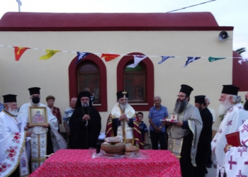 Ο εορτασμός του Αγίου Παναγή Μπασιά στη Λέρο (ΦΩΤΟ)
