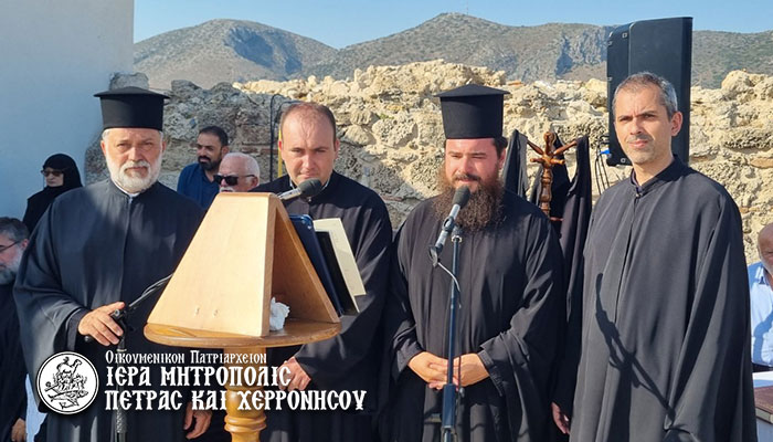 Στην Παλαιοχριστιανική Βασιλική Καστρίου η Εορτή του Συνδέσμου Κληρικών της Μητρόπολης Πέτρας
