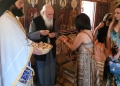 Νήσος Άμπελος :Στο μοναστηριακό Κάθισμα της Αγίας Μαρίνας ο Αρχιεπίσκοπος Ιερώνυμος